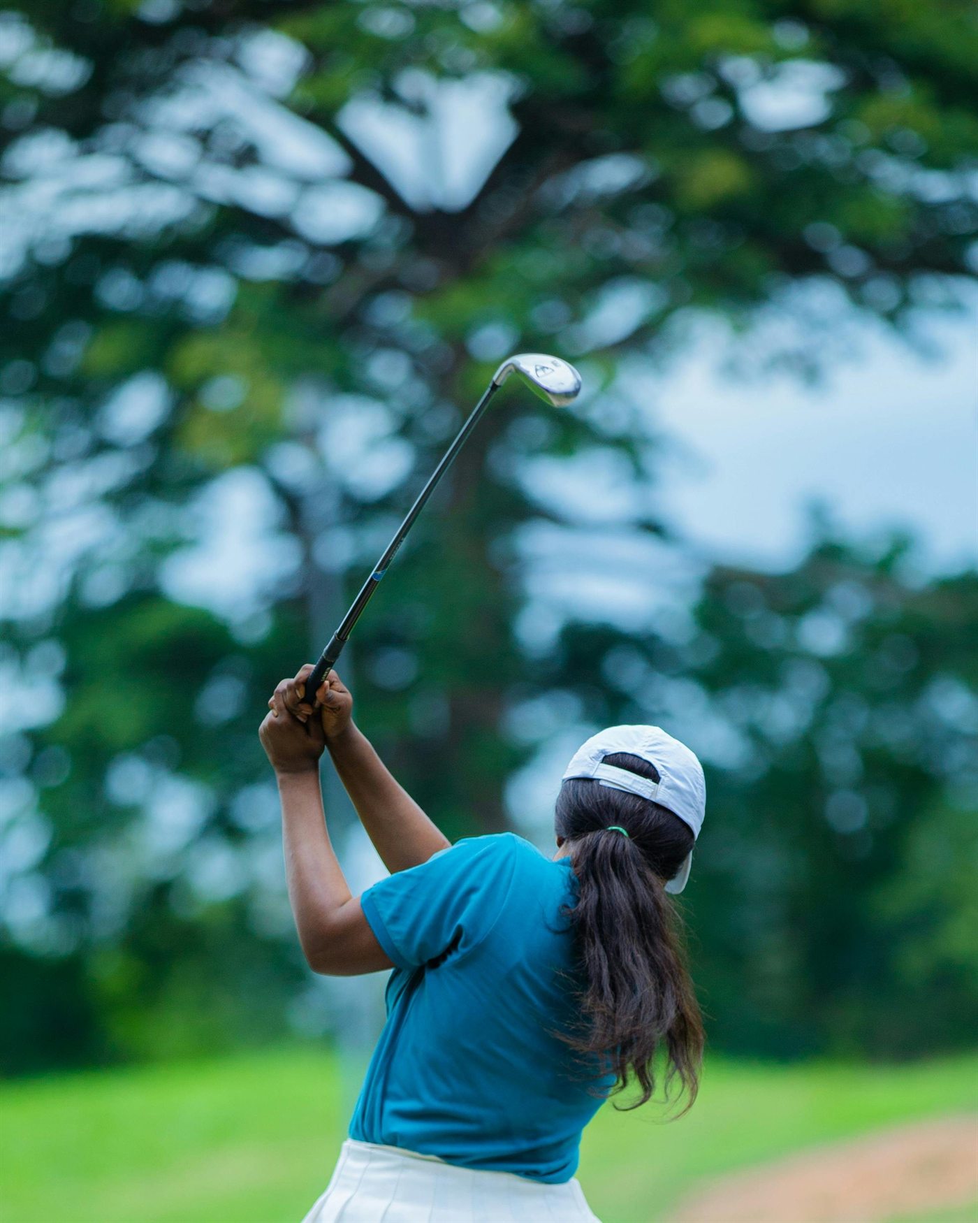 Golfer training for peak performance